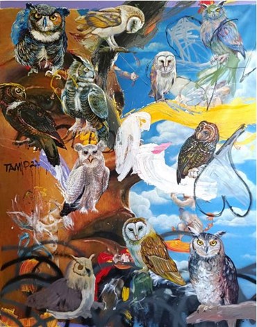 Painting, Hossein Tamjid, Untitled, 2024, 74794