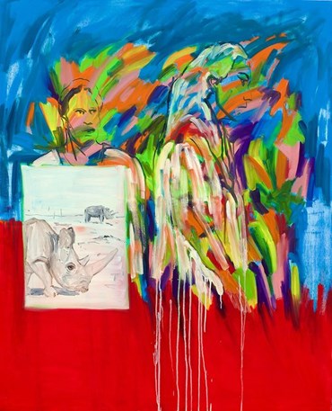 Painting, Donya Aalipour, I Don't Love You, 2023, 71884