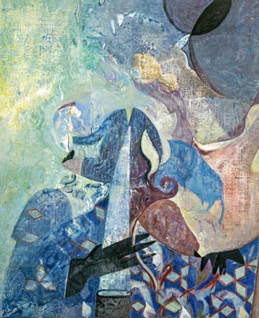 Painting, Pardis Amerian, Cavalier, 2020, 77837