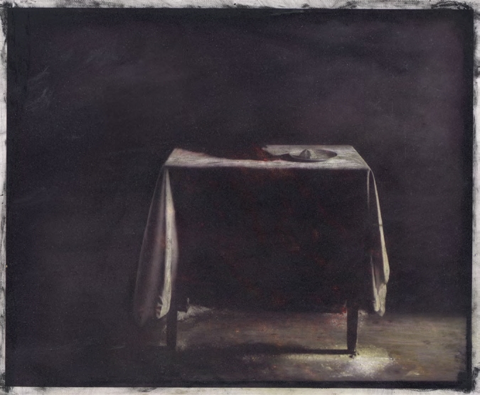 Reza Sharifi, Breakfast Table for One, 2021