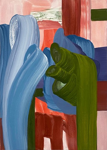 Painting, Moje Assefjah, Viale dei pini, 2024, 75821