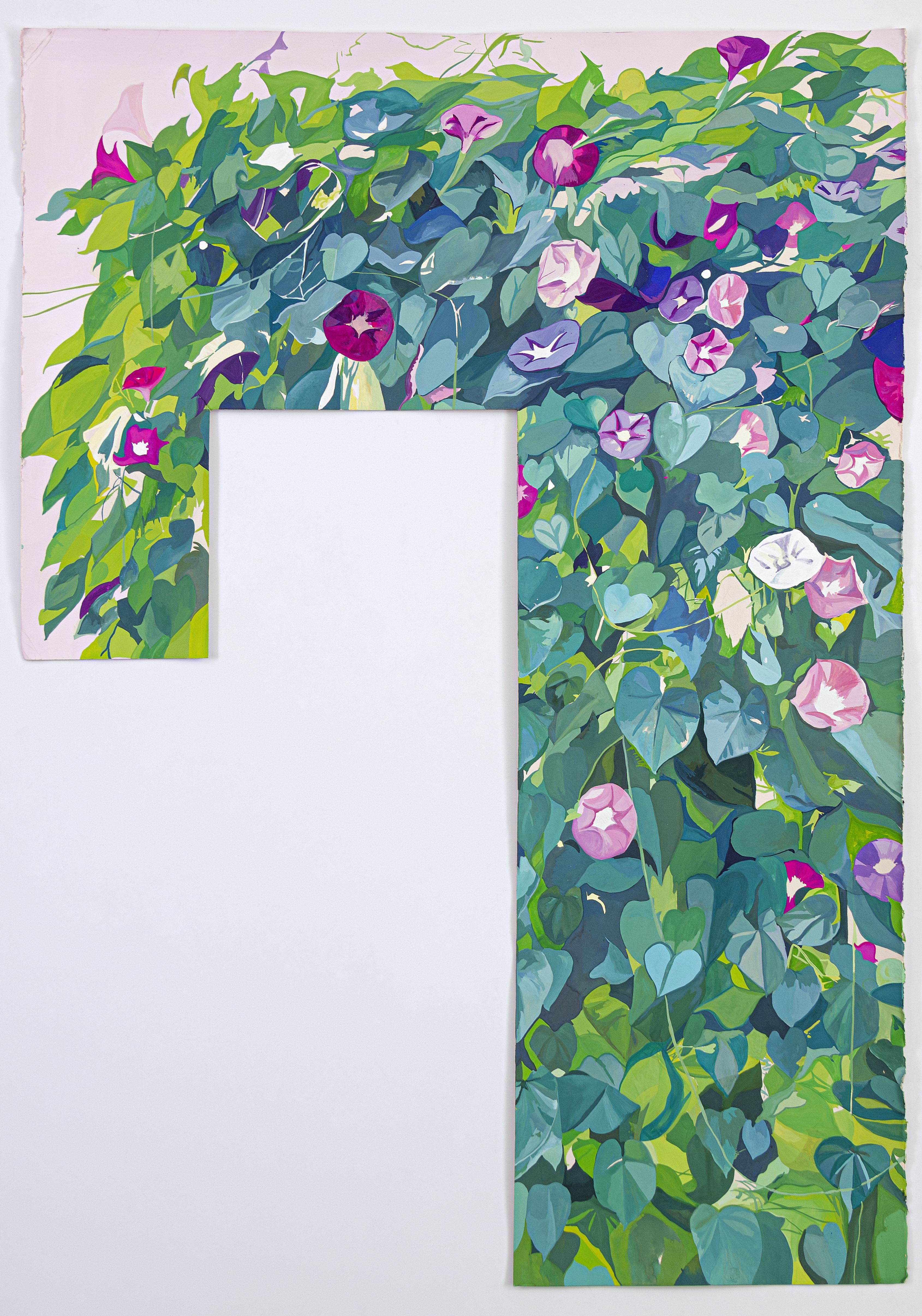 Mozhan Yaghoubi, L Pink, Without Her Brilliant Lost Piece, 2023