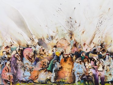 Painting, Ali Banisadr, The Game of Taming, 2017, 78297