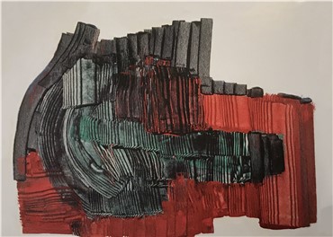 Painting, Behjat Sadr, Untitled, 1975, 7470