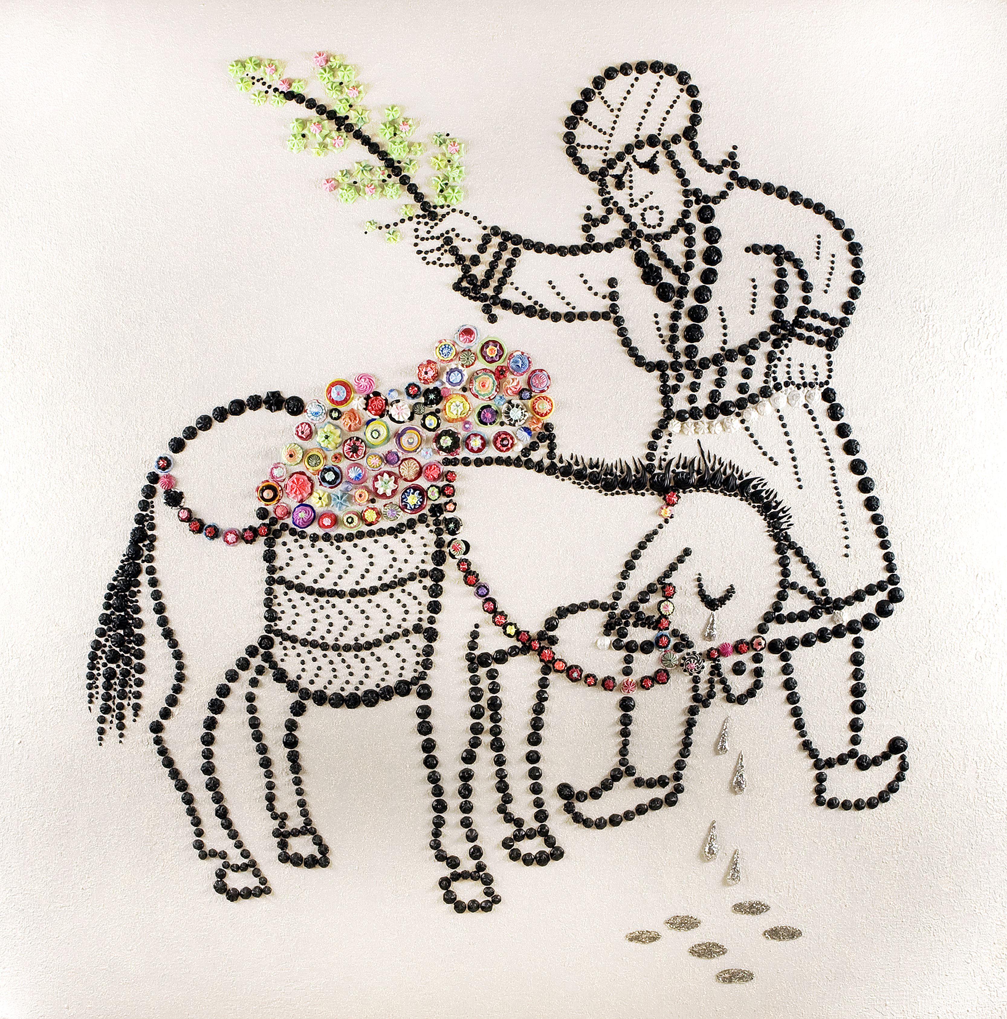 Farhad Moshiri, Crying Donkey, 2007