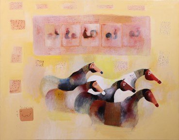 Painting, Mohammadali Taraghijah, Untitled, 2000, 47099