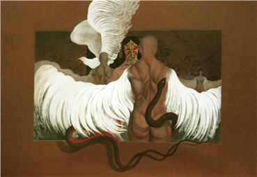 Painting, Jamal Bakhshpour, Untitled, 1984, 12743