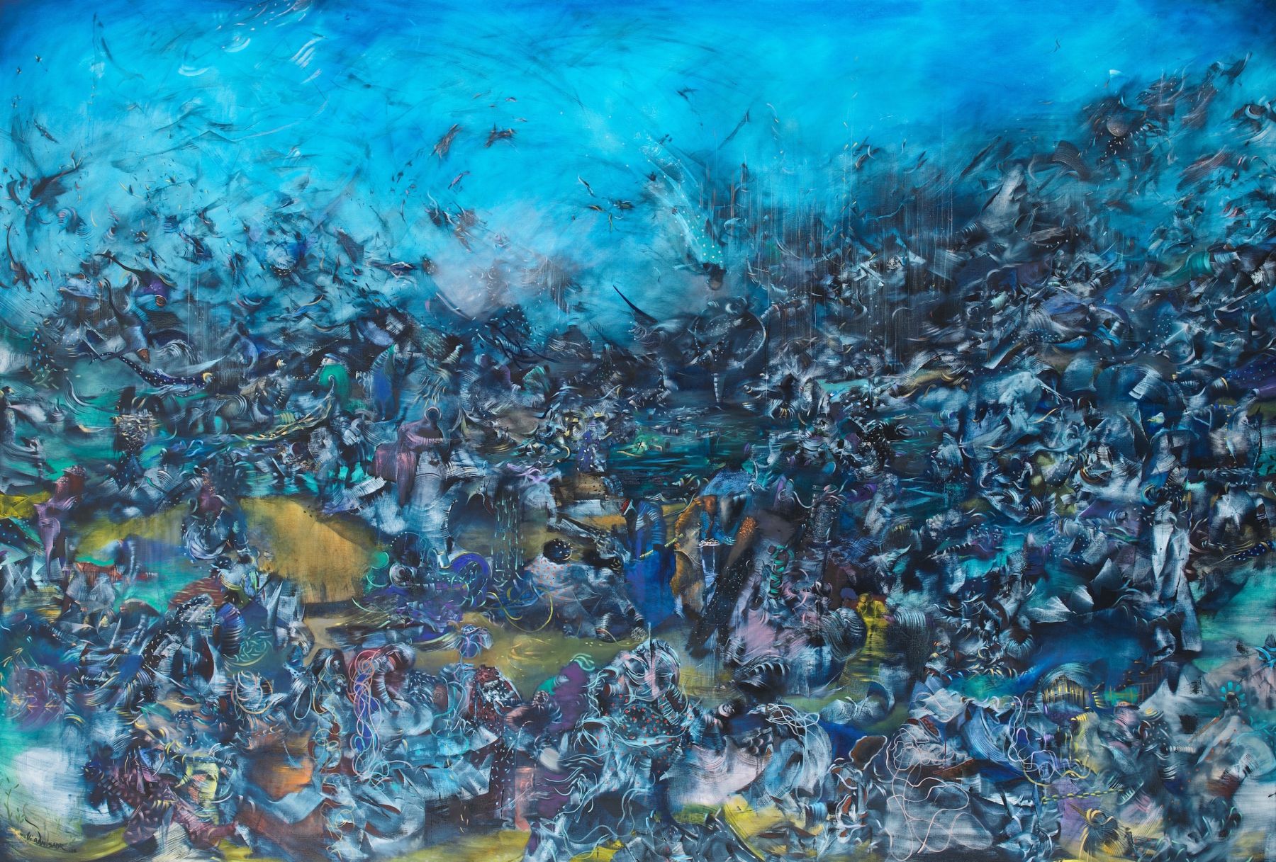 Ali Banisadr, We Haven't Landed on Earth Yet, 2012
