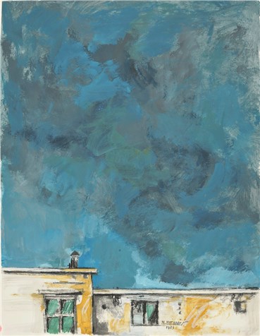 Painting, Manouchehr Motabar, Untitled, 1977, 20397