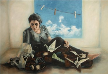 Painting, Maryam Ebtekar, The Masks, 2012, 3419