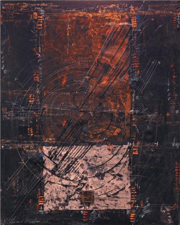 Painting, Massoud Arabshahi, Untitled, 1986, 4513
