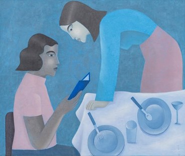 Painting, Sofia Pashaei, The Blue Book, , 78386