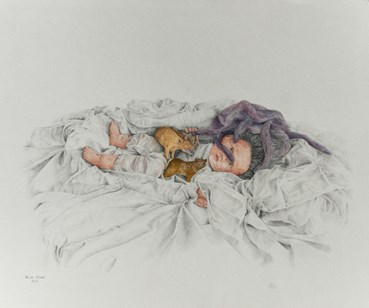 Painting, Parisa Abbasi, Passivity, 2023, 74122