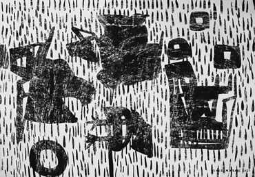 Shirin Arabi, Prayer for Rain, 2021, 0