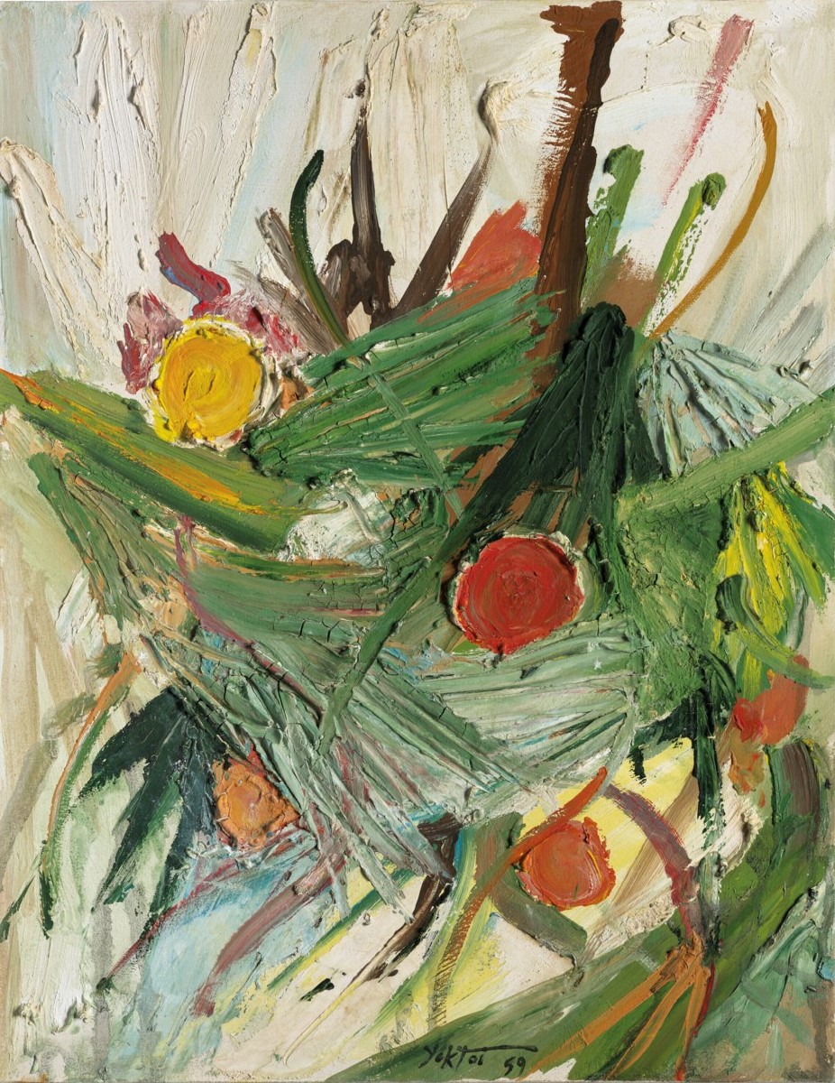 Manoucher Yektai, Untitled (Tomato Plant), 1959