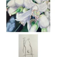 Painting, Sina Ghadaksaz, Let Me Shine on Your Flowers, 2021, 63344