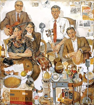 Painting, Davood Zandian, Untitled, 2021, 80897