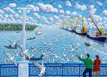 Painting, Naser Ramezani, Untitled, 2025, 77684