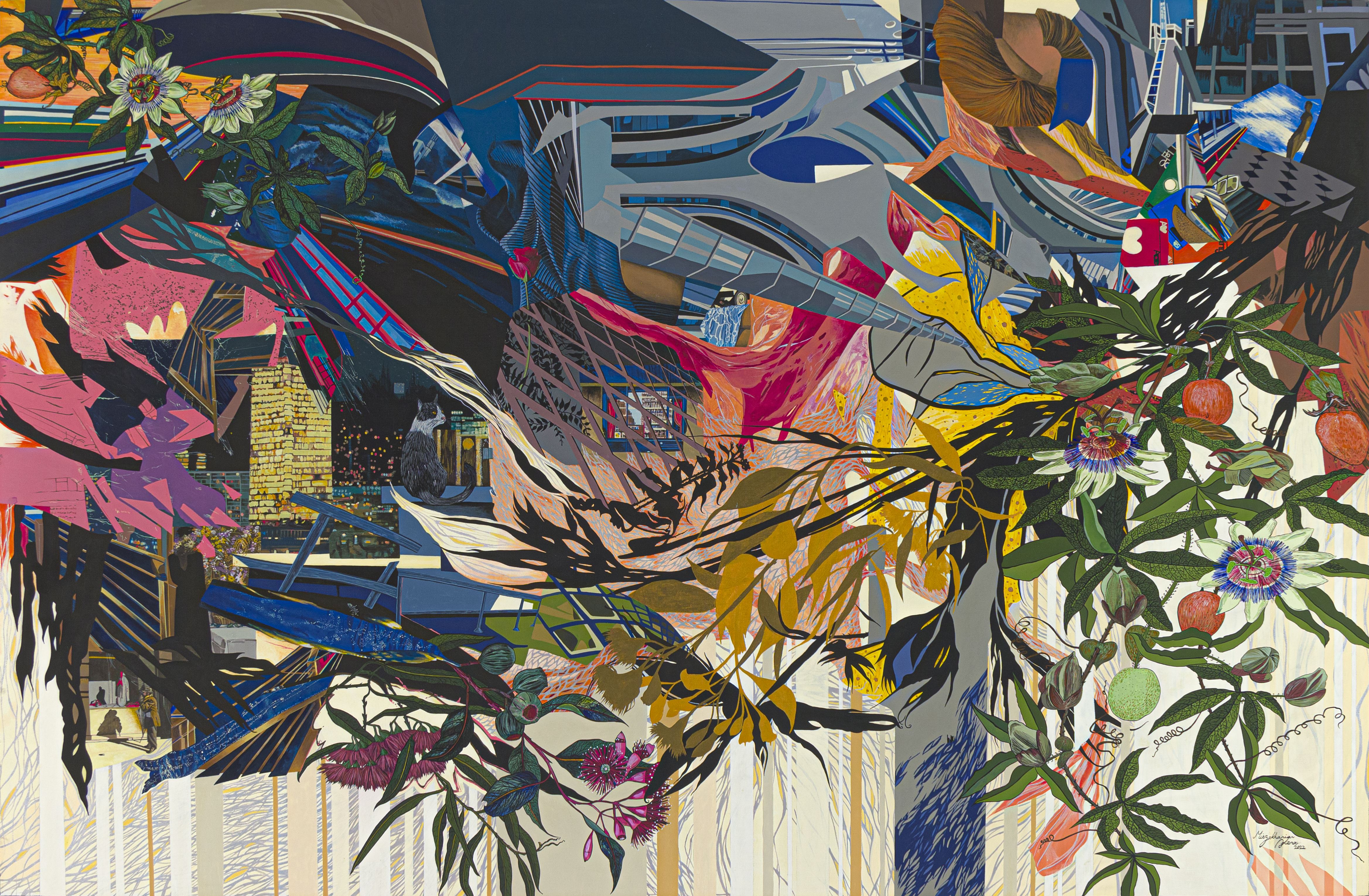 Adena Mirzakhanian, Skiff of Thoughts, 2022
