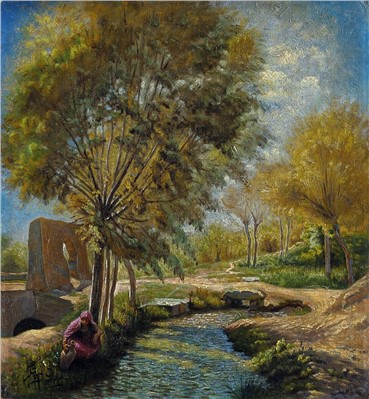 Painting, Jafar Petgar, Tooti Garden, 1943, 6938
