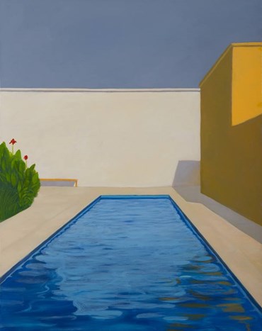 , Sassan Nassiri, The Pool and Flowers, 2024, 72382