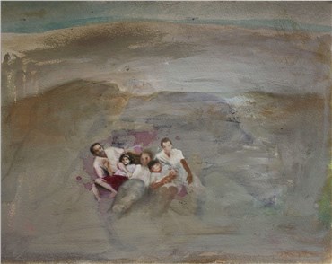 Painting, Najme Kazazi, Untitled, 2018, 20501