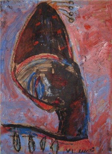 Painting, Ahmad Nasrollahi, Untitled, 1991, 881
