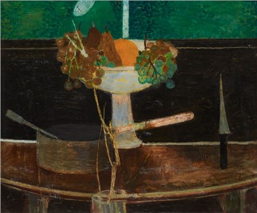 Painting, Abolghasem Saidi, Still Life with Fruits, 1958, 13382