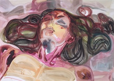 Painting, Golnar Tabibzadeh, Kara Falls, 2022, 73393