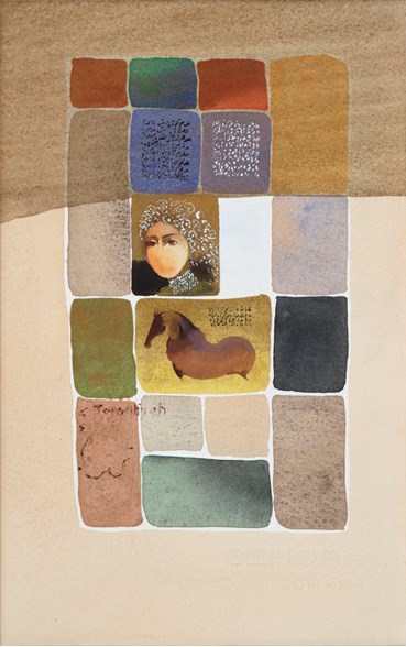 Painting, Mohammadali Taraghijah, Untitled, , 73160