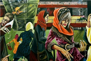 Painting, Saghar Daeiri, Untitled, 2008, 699