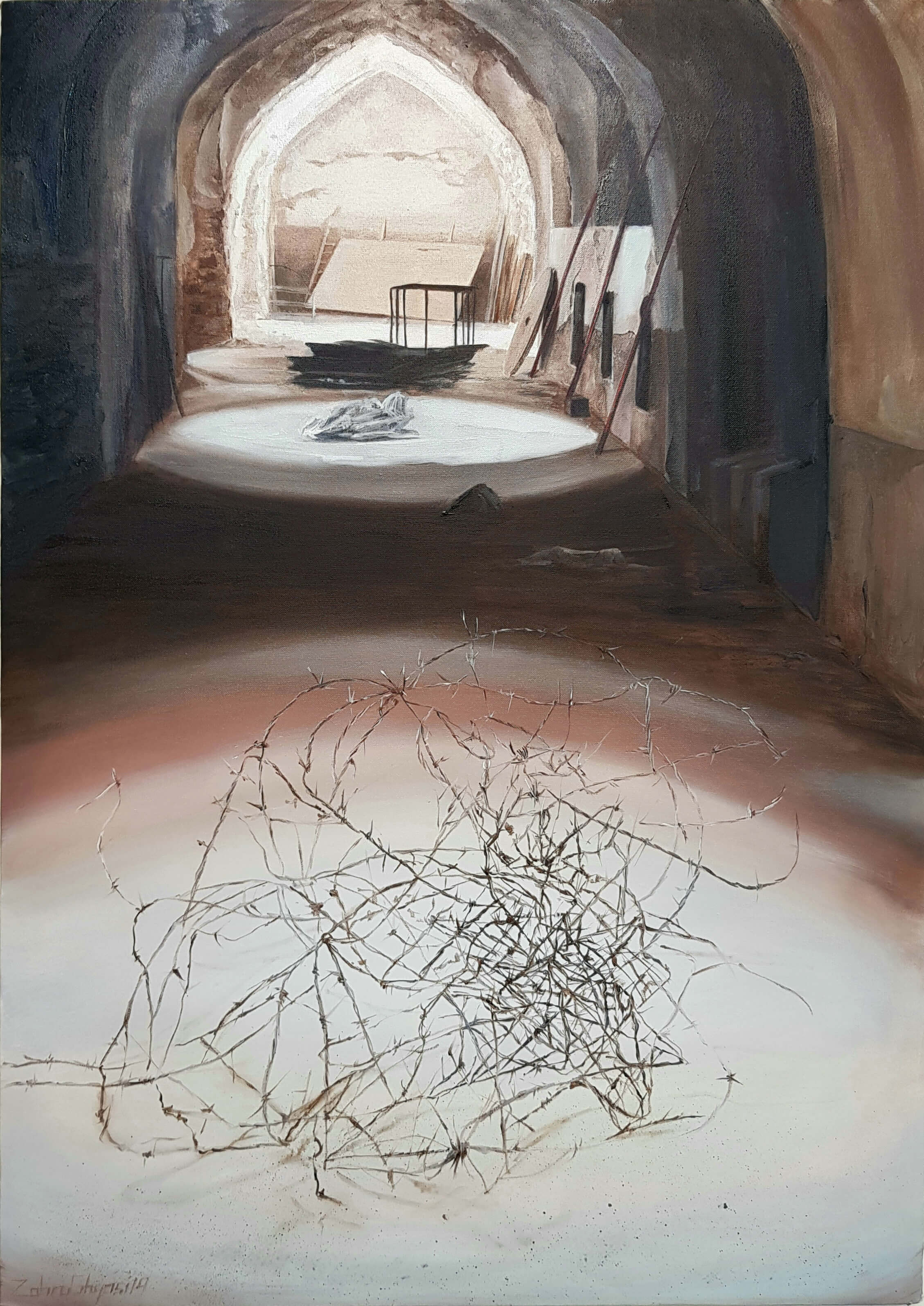 Zahra Ghyasi, Prison Poems No.4, 2018