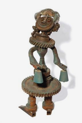 Jazeh Tabatabai, Woman and Bell, 1970