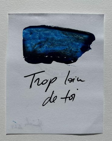 Works on paper, Hanieh Delecroix, Trop loin de toi, 2023, 74177