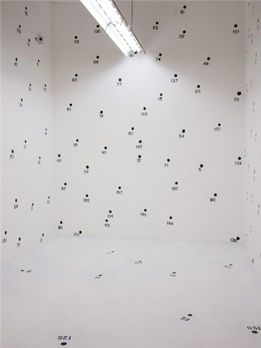 Installation, Helia Pouyanfar, Rhythmical Abstraction, 165, 2018, 37584