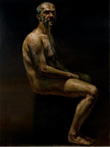 Fereidoun Ghafari, Self Portrait, 2022, 11039