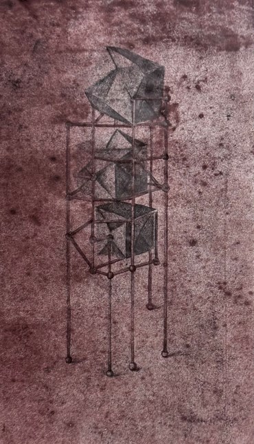 Printmaking, Sama Rahmani, Untitled, 2024, 83851