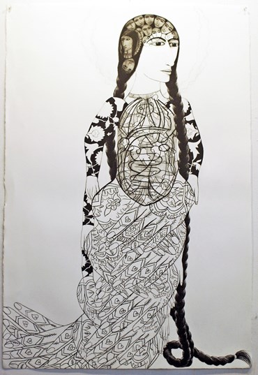 Drawing, Samira Abbassy, In My Hands My Undoing, , 79811