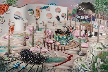 , Nasim Shoja, The Silence of Wild Flamingos, 2022, 61820