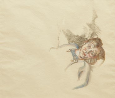 , Lucian Freud, Drawing after Watteau, 1983, 50641
