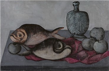 Painting, Bahman Mohassess, Still Life, 1969, 4136