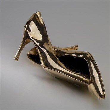 Sculpture, Nastaran Safaei, Shoe Bronze Life, 2009, 20694