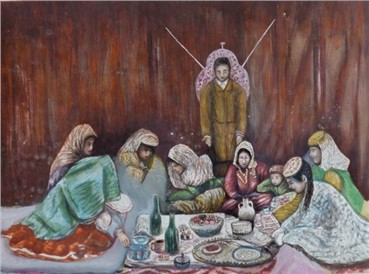 Painting, Ghasem Hajizadeh, Untitled, 1987, 6121