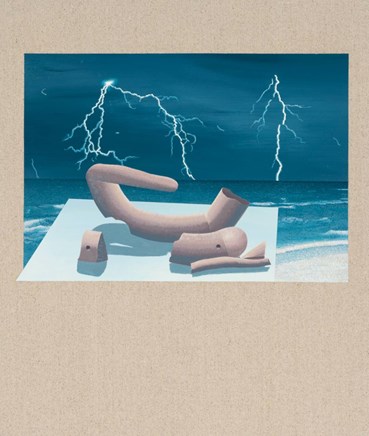 Painting, Meghdad Lorpour, Sleep breaker, 2024, 76804