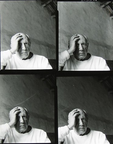 , Arnold Newman, Pablo Picasso, Vallauris, France, 1954, 81668