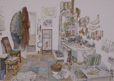 Painting, Erfan Rouhina, Untitled, 2021, 76571