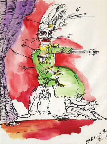 Painting, Ardeshir Mohassess, Untitled, , 83349