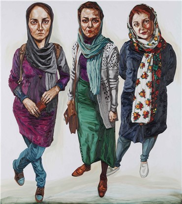 Painting, Shahrzad Monem, Untitled, 2015, 3328