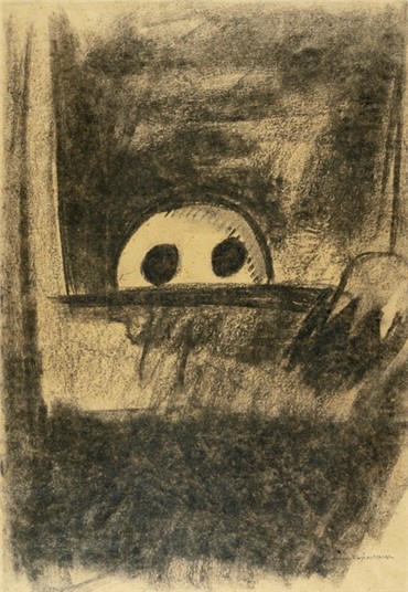 Works on paper, Bahman Mohassess, Untitled, 1980, 7552