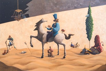 , Ashkon Haidari, The King and the Fisherboy (Spring), 2025, 78832